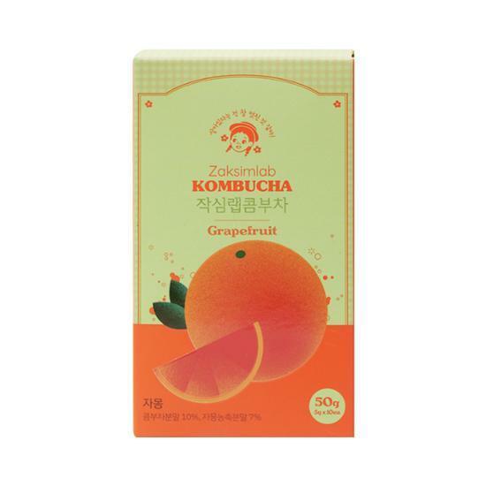 작심랩 콤부차 자몽맛 10포