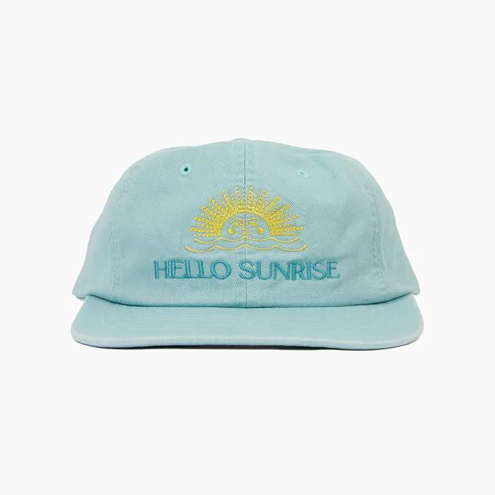 Washed Two Tone Logo 6panel Cap_Sky Blue