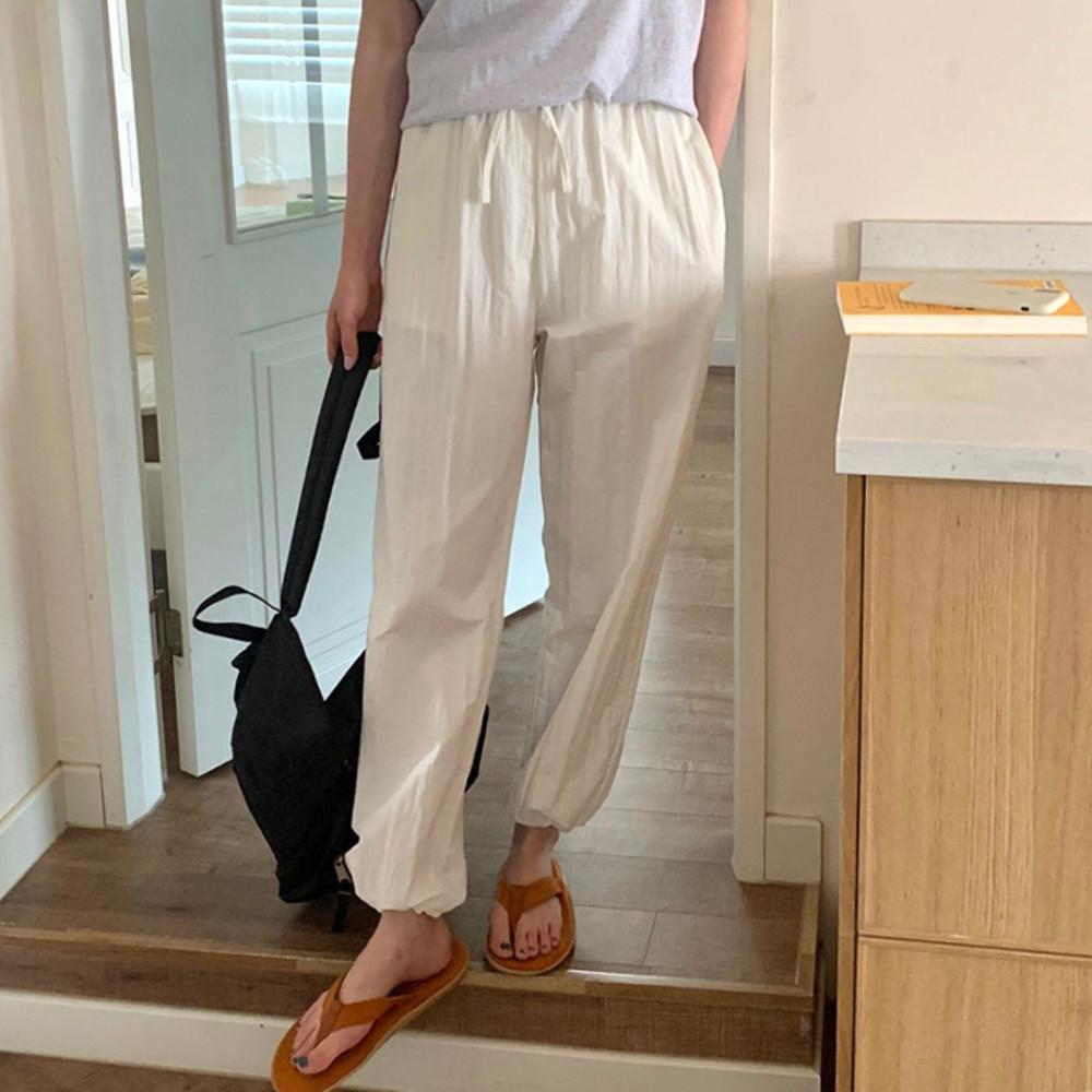 썸머 바스락 윈드 조거팬츠 4color