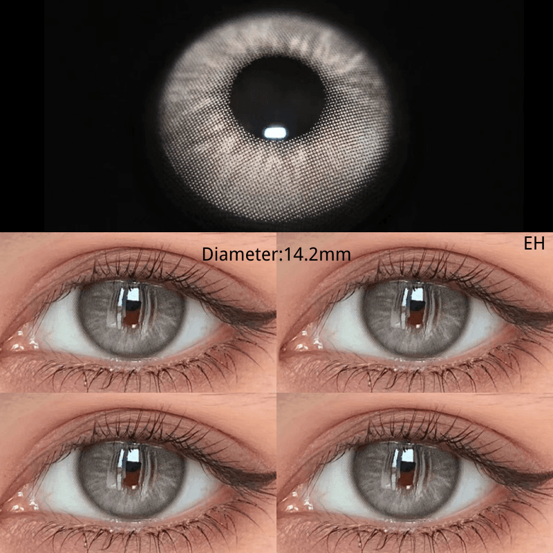 Pure Gray 14.2mm Contact Lenses