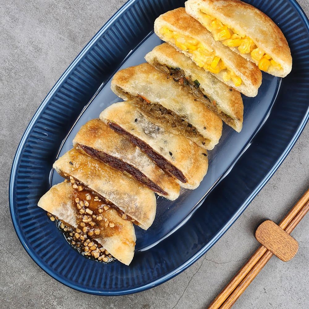 호떡당 수제 꿀 씨앗 잡채 호떡 4종골라담기 영양 캠핑 아이 간식 아침 식사대용