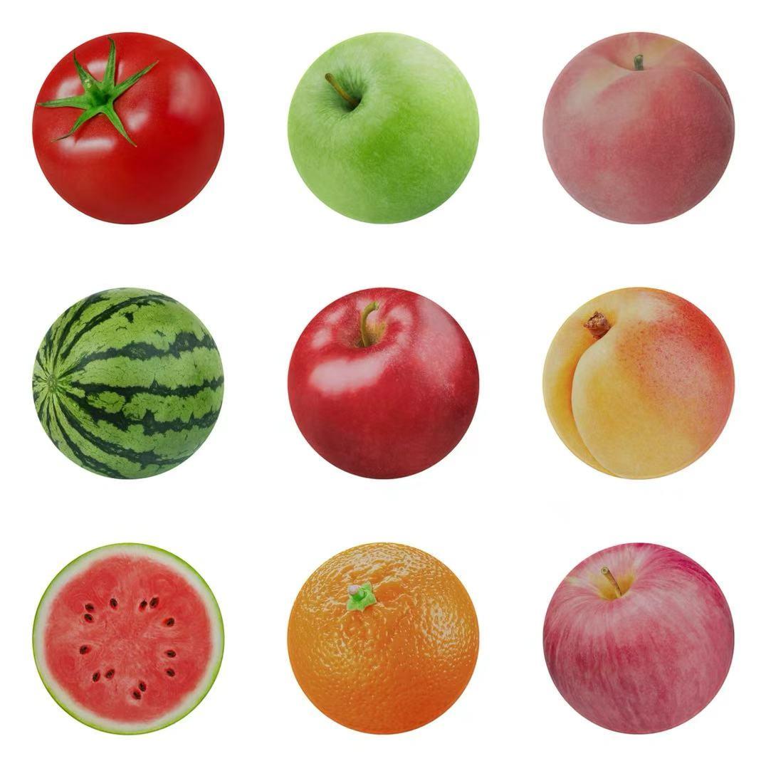 Fruit Mouse Pad 달콤한 과일 일러스트 마우스패드 데스크 테리어