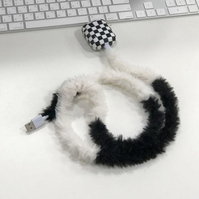 Objet Cable black & white 오브제 케이블 블랙앤화이트🖤🤍