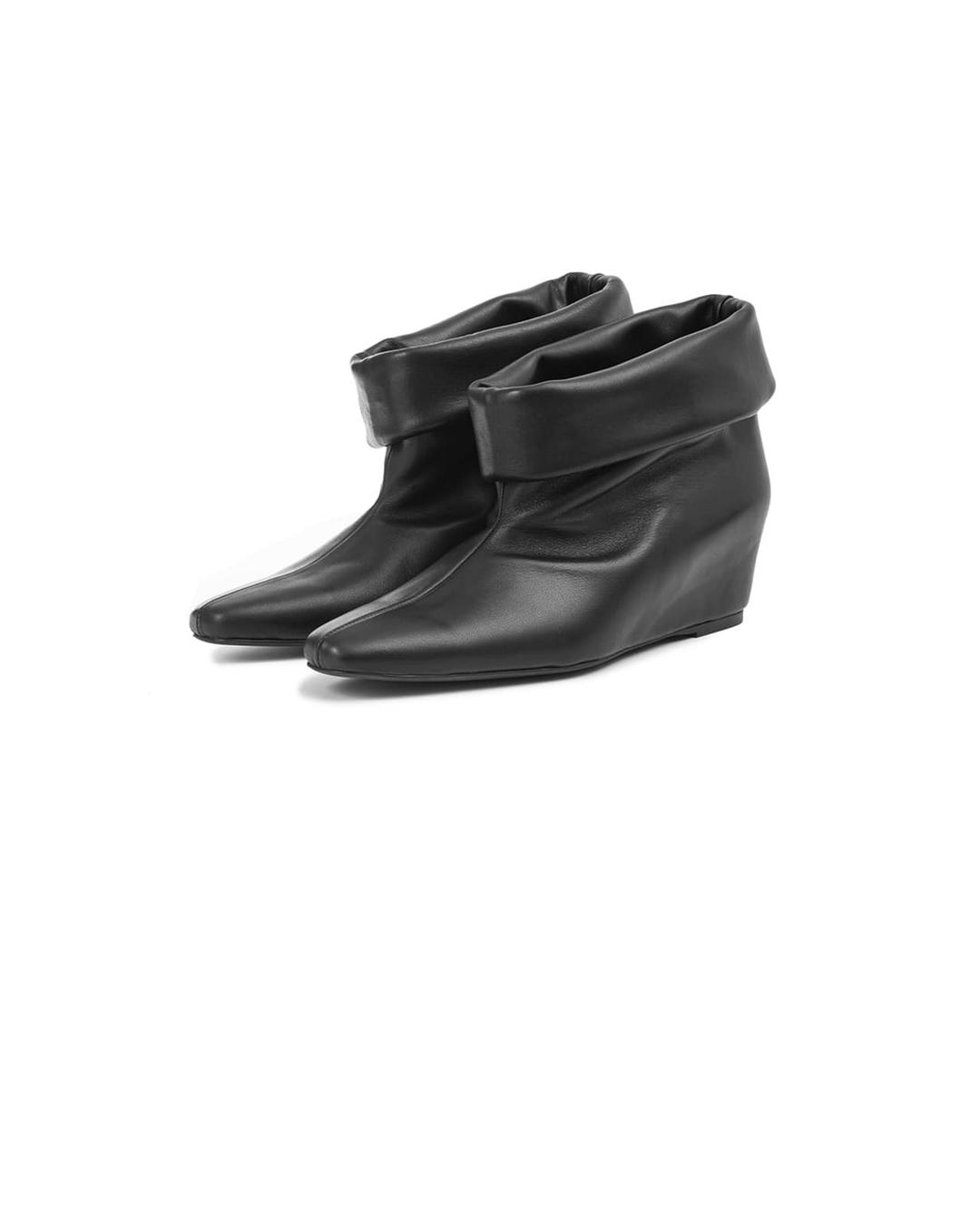 CUFF BOOTS [BLACK]