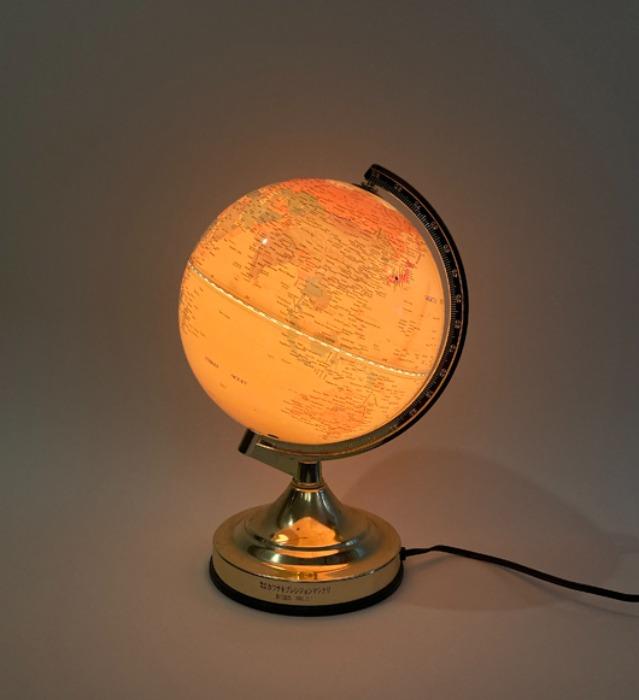 [JAPAN]Globe(지구본) 3단 touch table lamp.