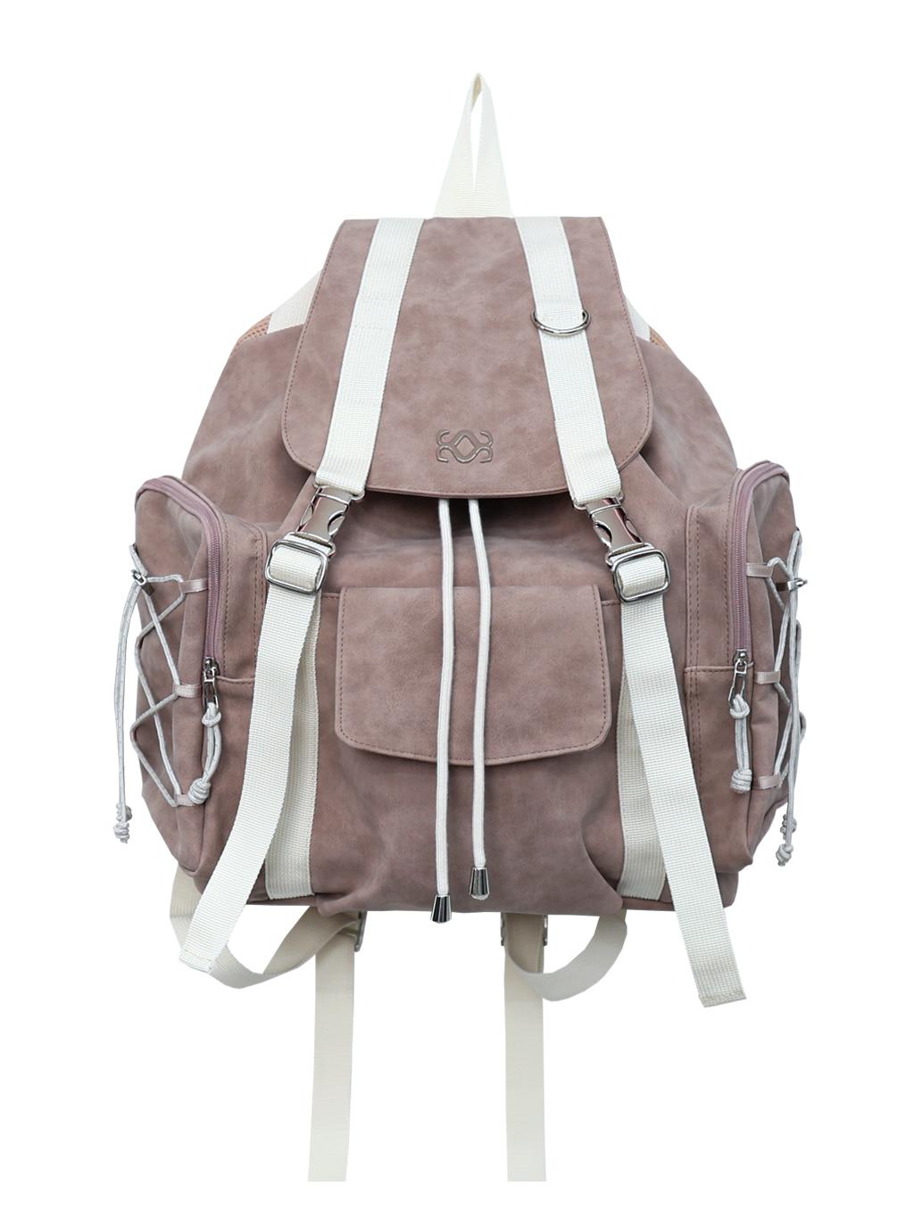 [Nubuck] SIWL string backpack (indie pink)