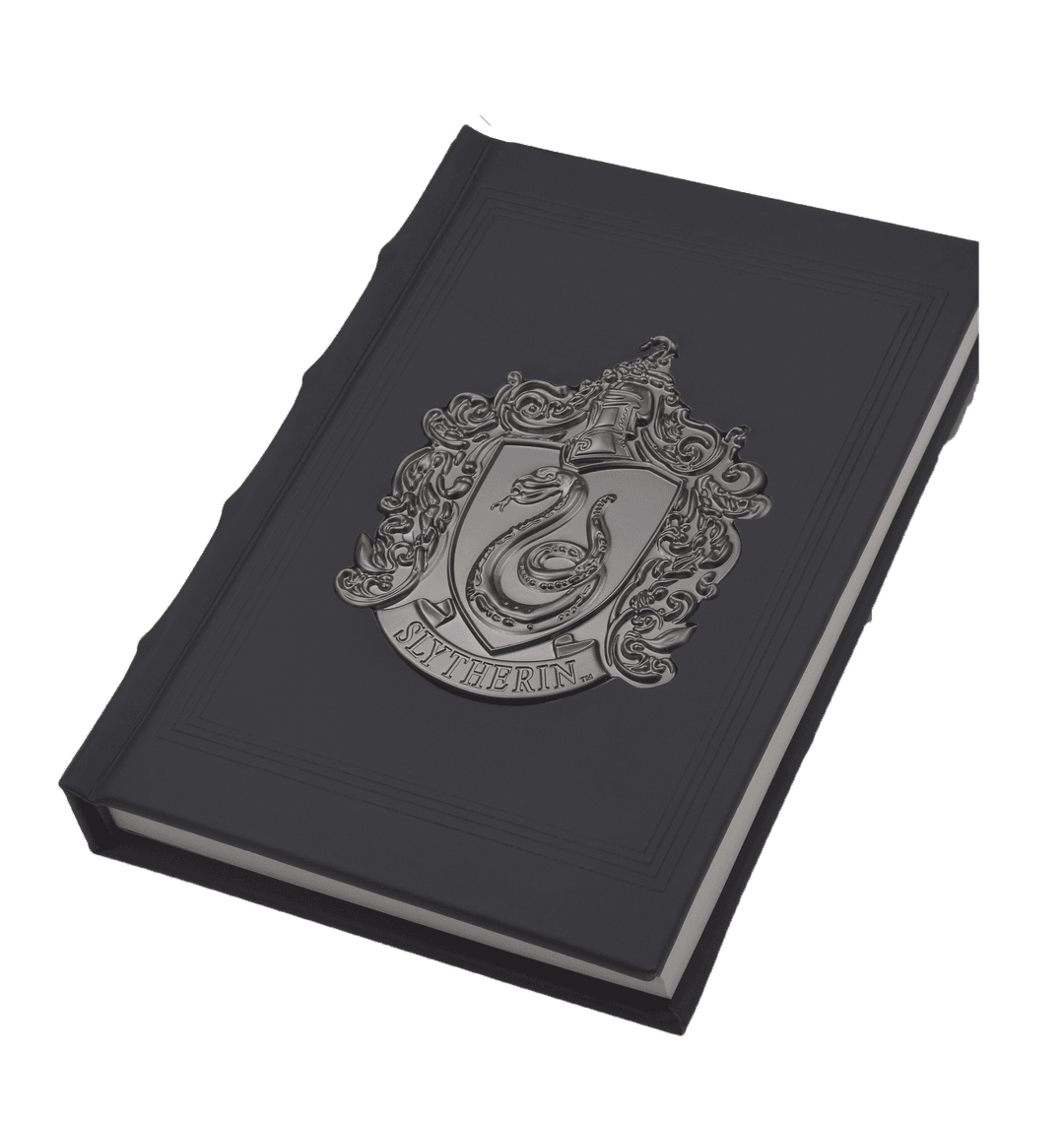 Slytherin Metal Crest Journal