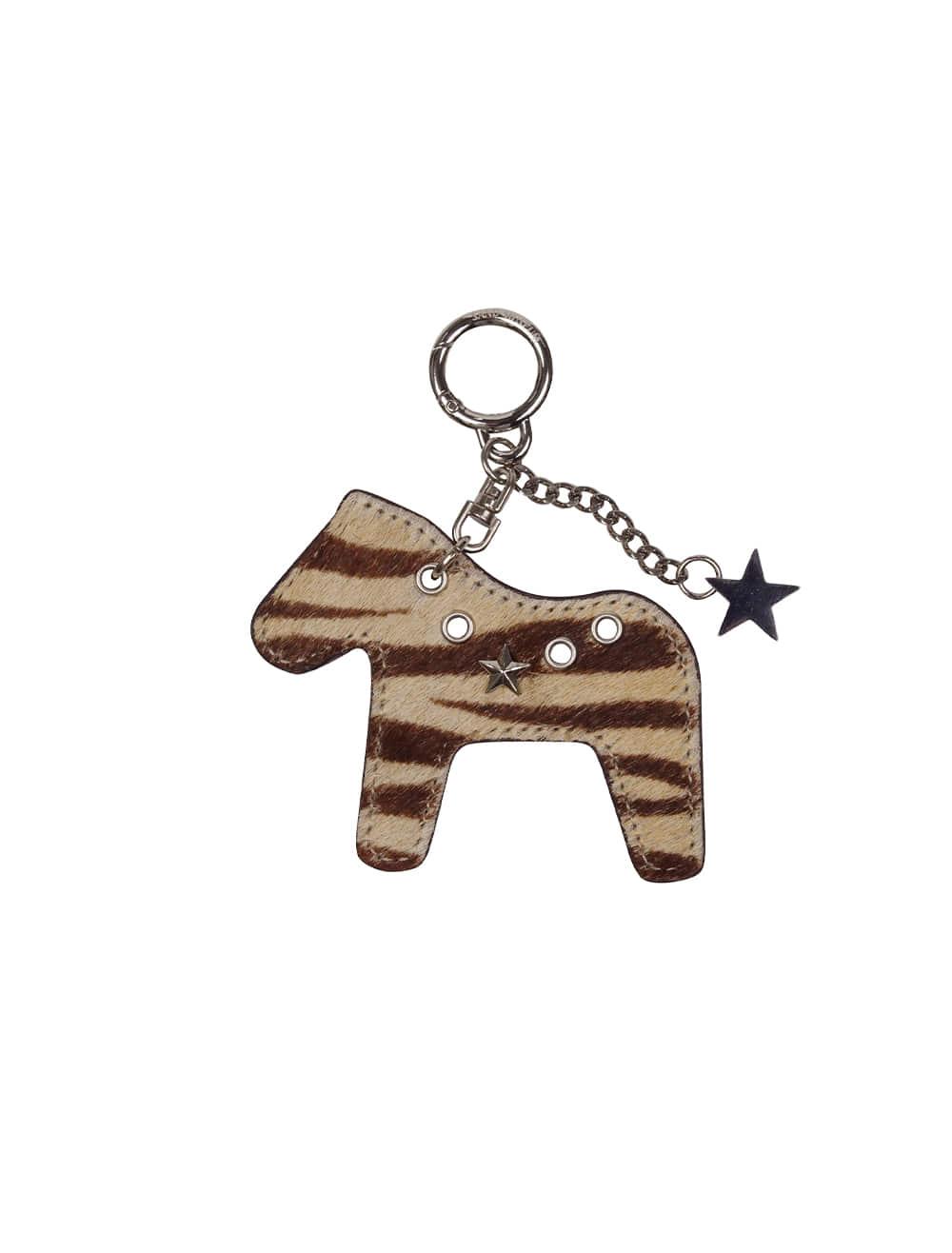 PONY KEYRING [Zebra Tan]