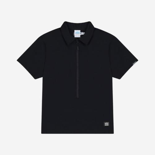 AUTHENTIC HALF JERSEY TEE (BLACK)