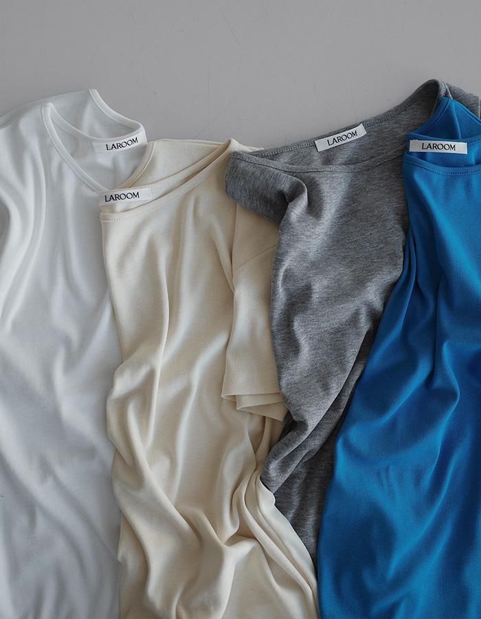 [by LAROOM] 쿨반팔티셔츠