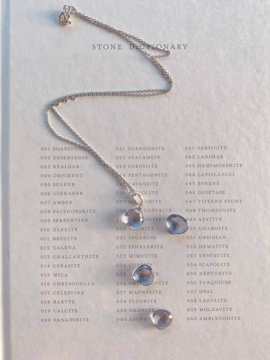 ⊹ Blue Tanzanite necklace ꙳꙳