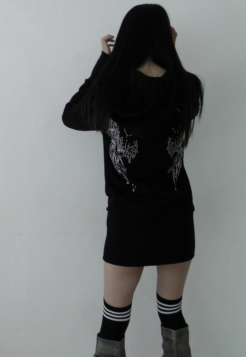 Wings Zip up (black) SALE