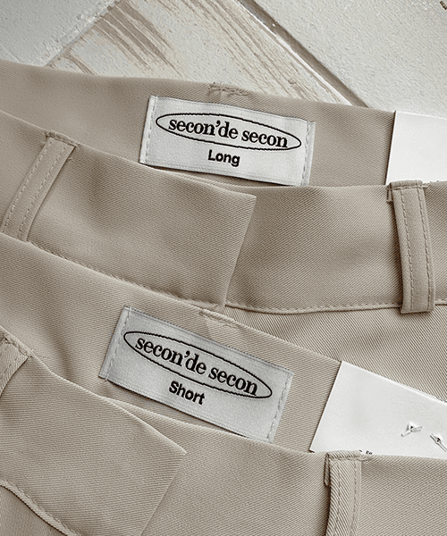 세컨드세컨 당일발송🚀 [자체제작] 리즈 부츠컷 slacks (숏/롱)