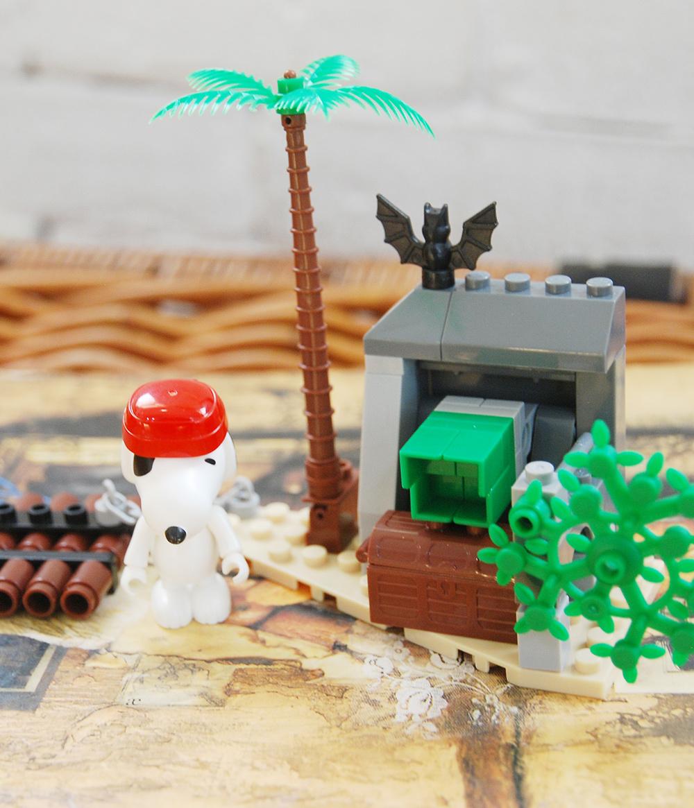 피넛츠(스누피) 블록 : Fierce Pirate 보물섬