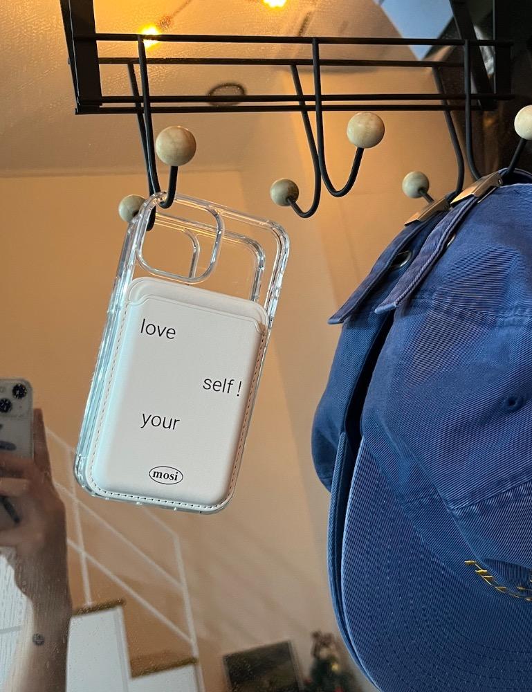 love yourself ! magsafe card case