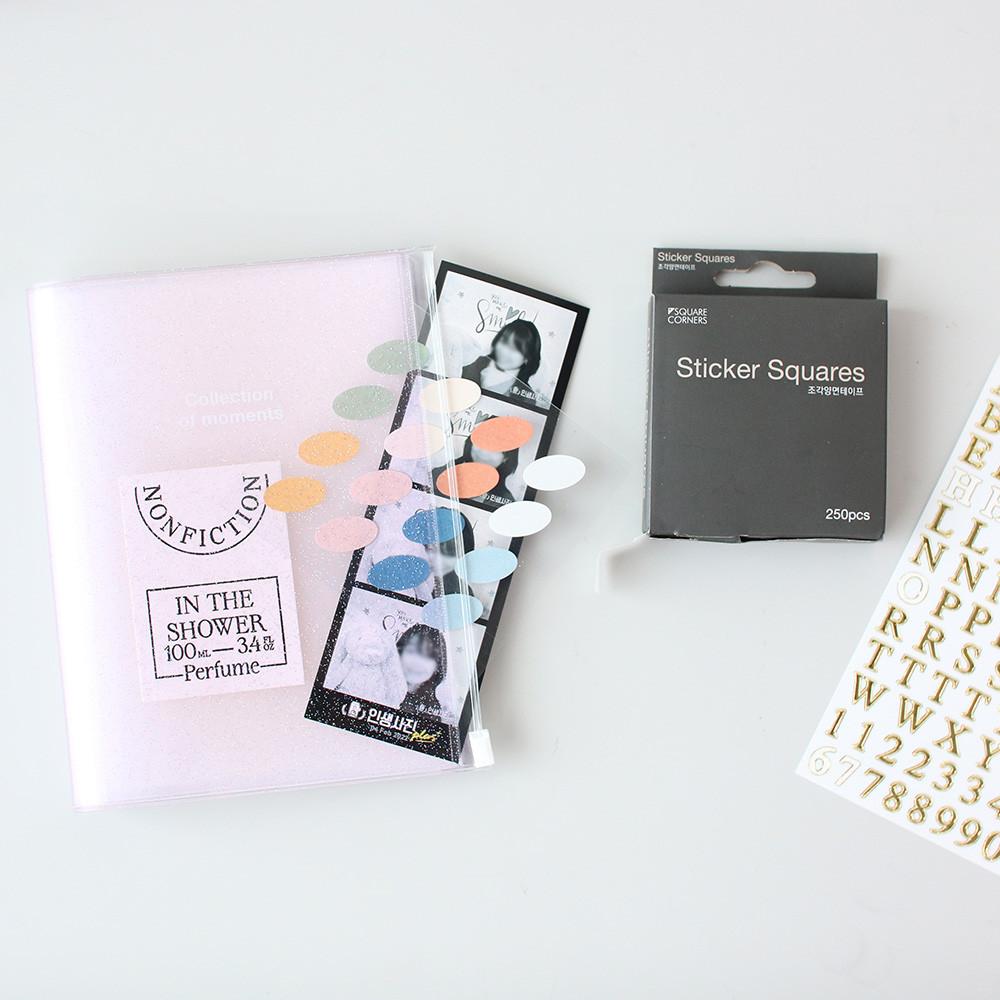 인생네컷 포토이즘 사진앨범 COM 앨범 4colors