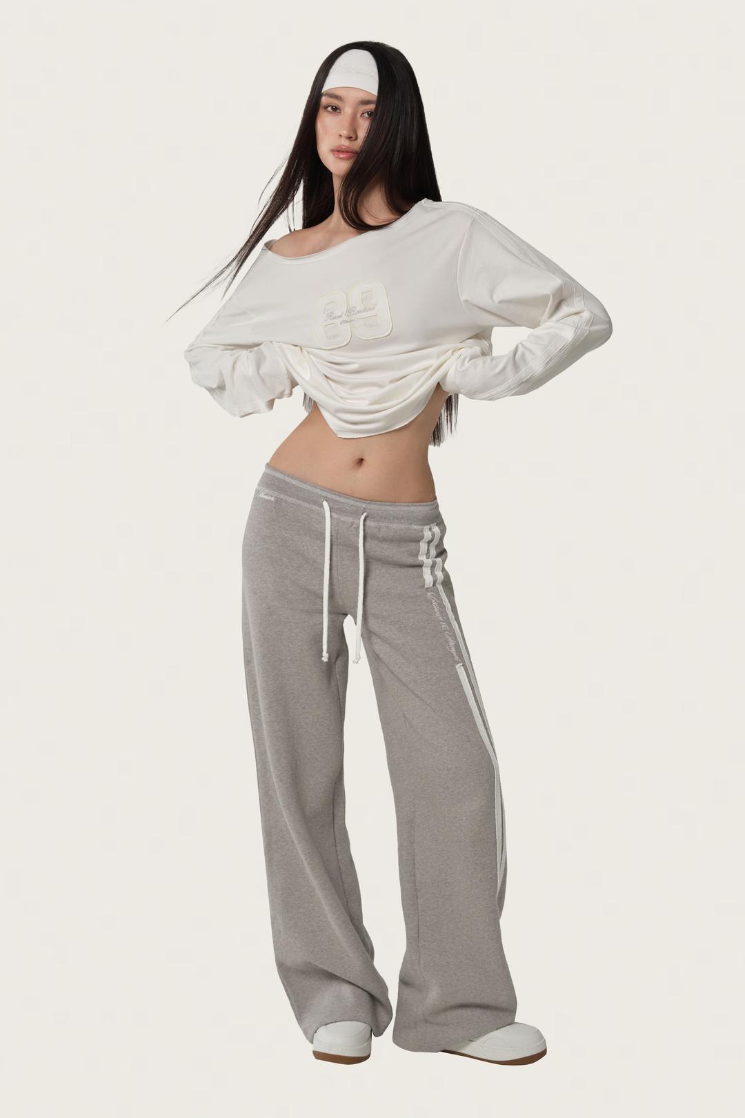 Bright Beginning track pants, Gray
