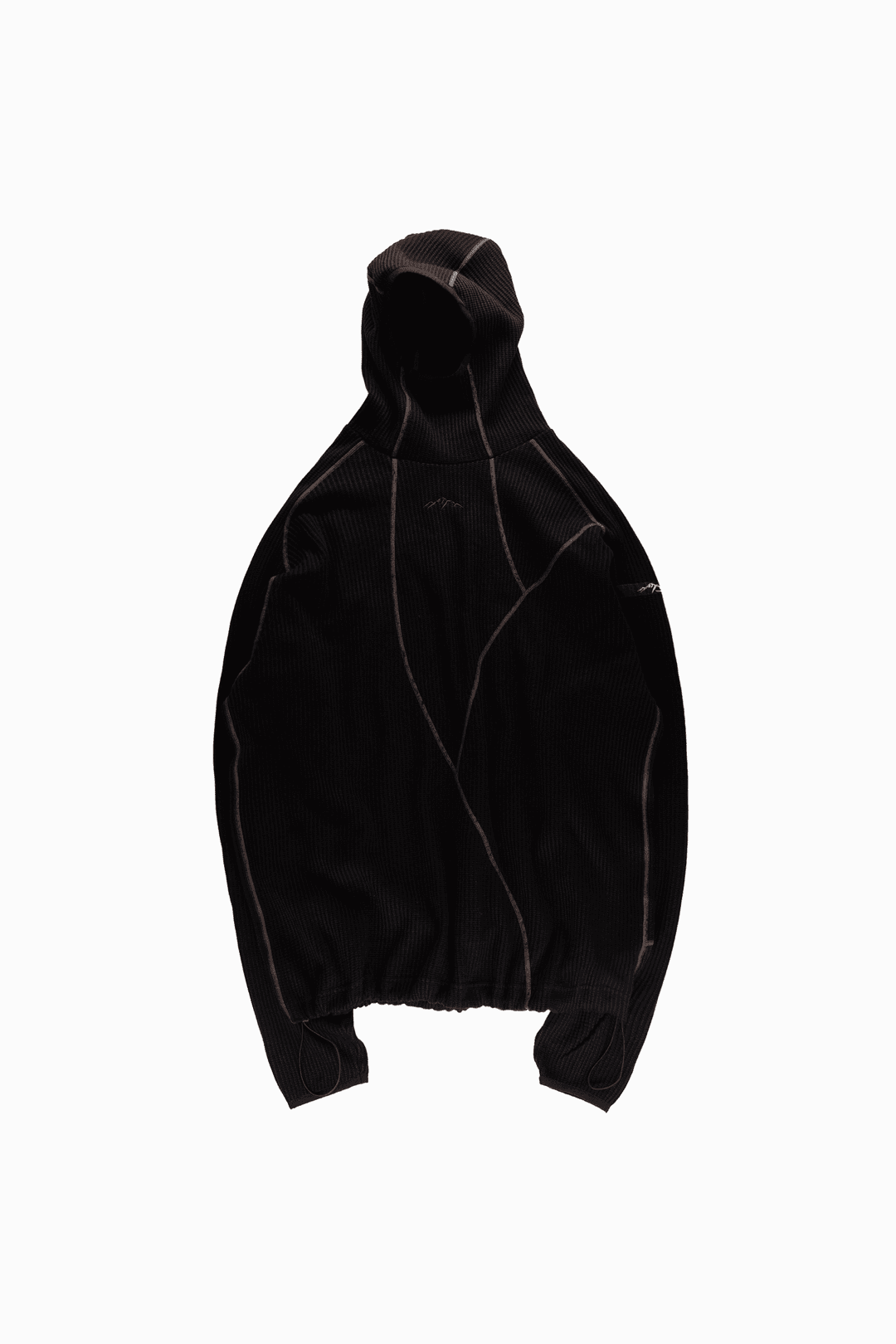 waffle warmer hoodie (black color) 당일 발송