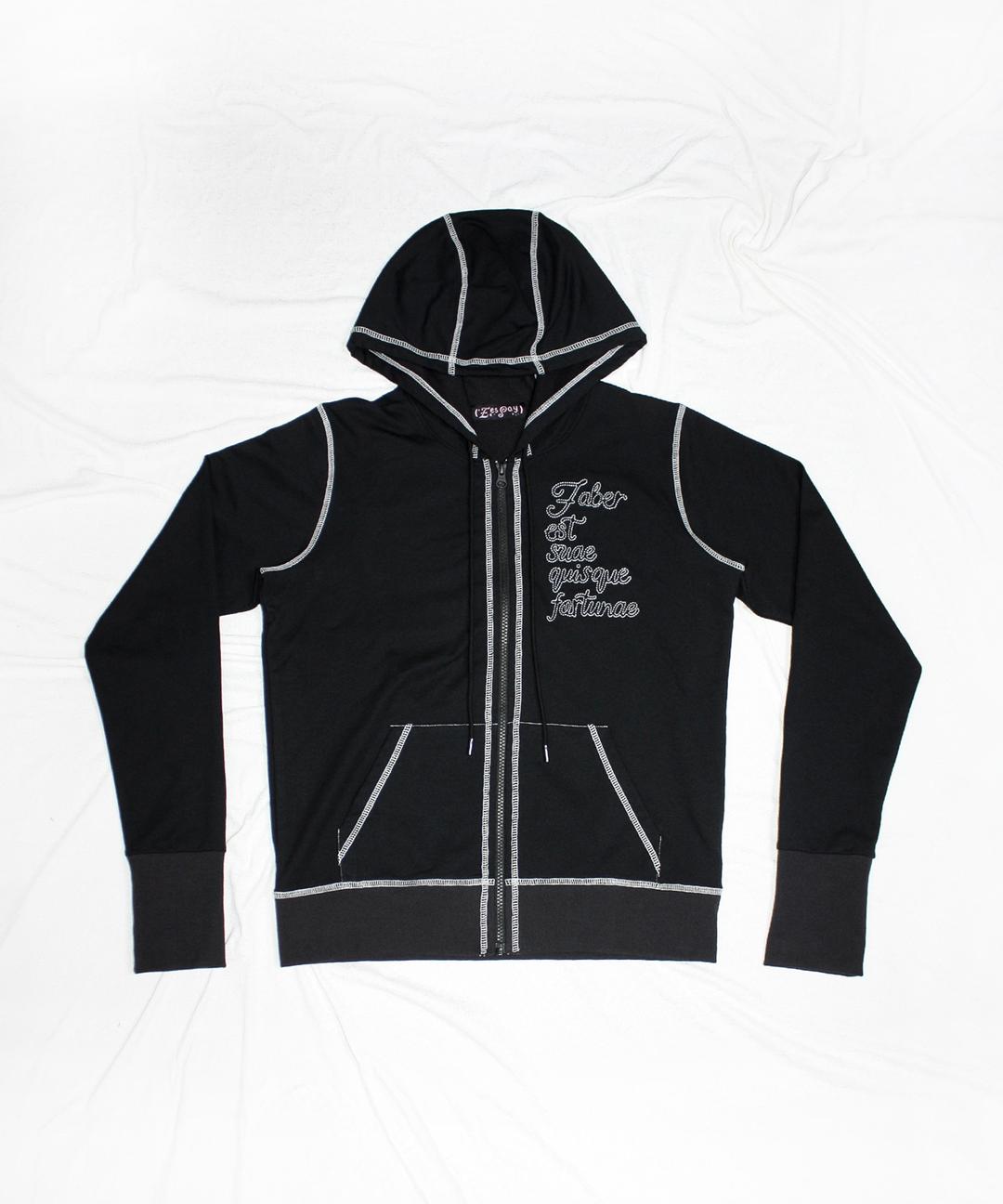 COSMIC L.o.v.E HOODIE - BLACK