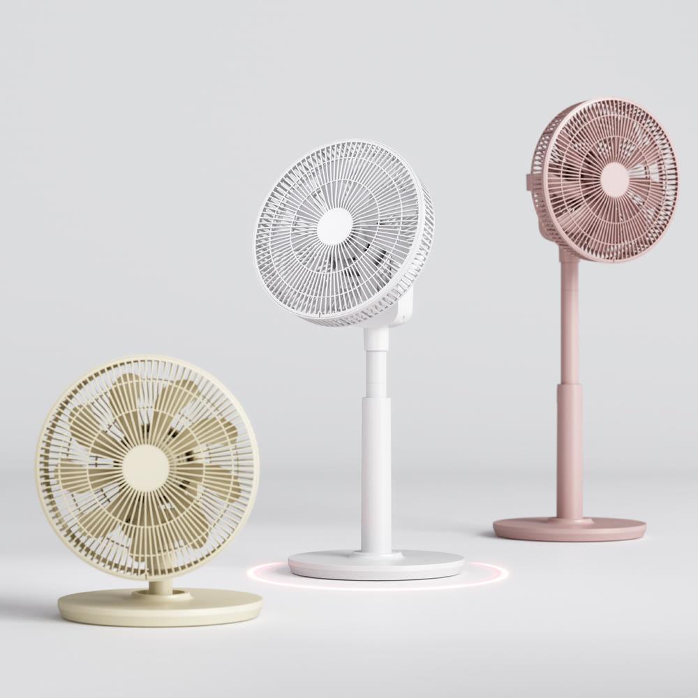 한일 통세척 선풍기 무소음 BLDC 가정용 리모컨 아기바람 워셔블 화이트 25년 신제품 