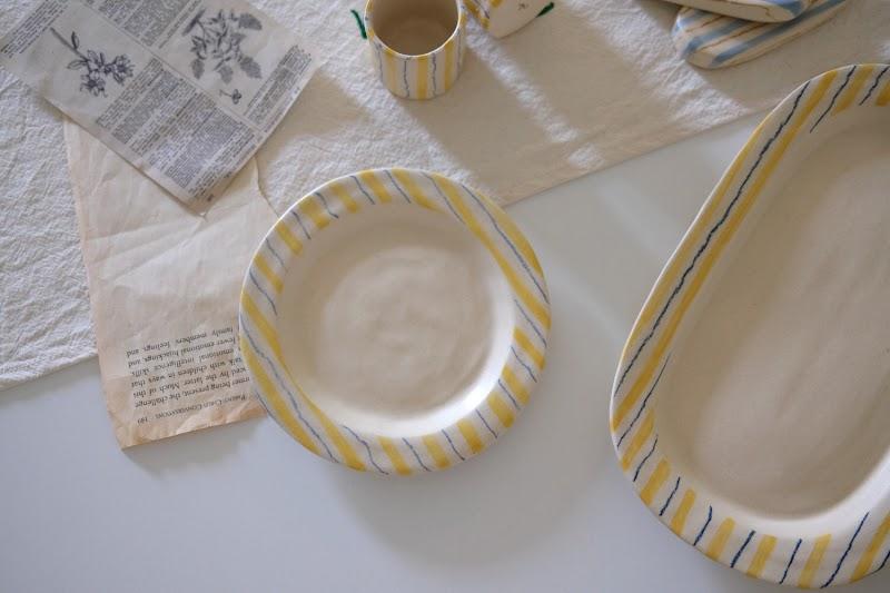 cozy yellow_small plate