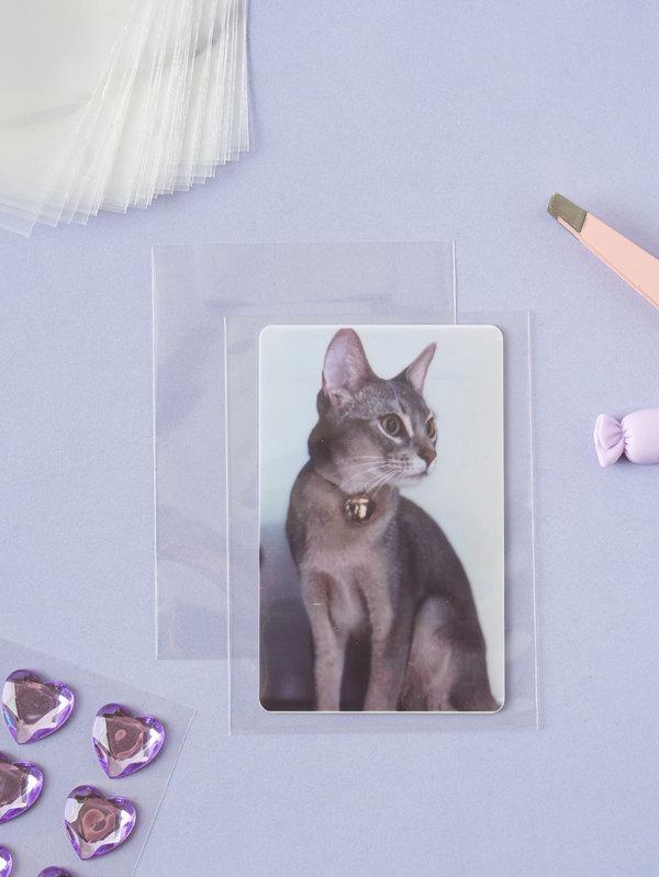 폴꾸 포토 카드 UV 코팅 슬리브 30매입