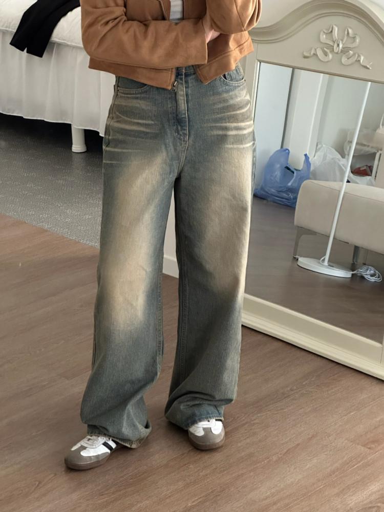 케이스 워싱 데님 (1color)