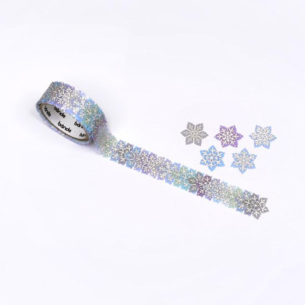 반데 마스킹 롤 스티커 (눈송이)BDA499