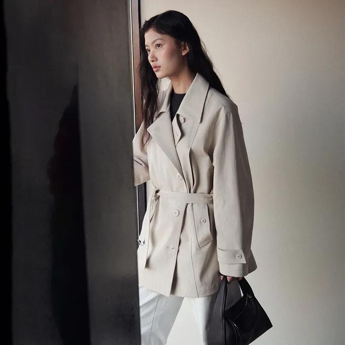 Half Length Trench Coat R203_11