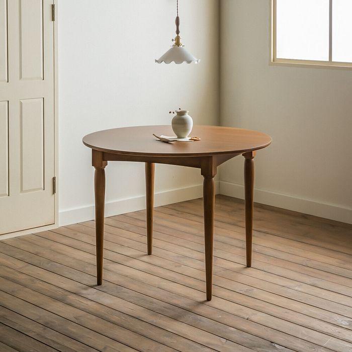 [장미맨숀] 레베카 원형 원목 테이블 1000