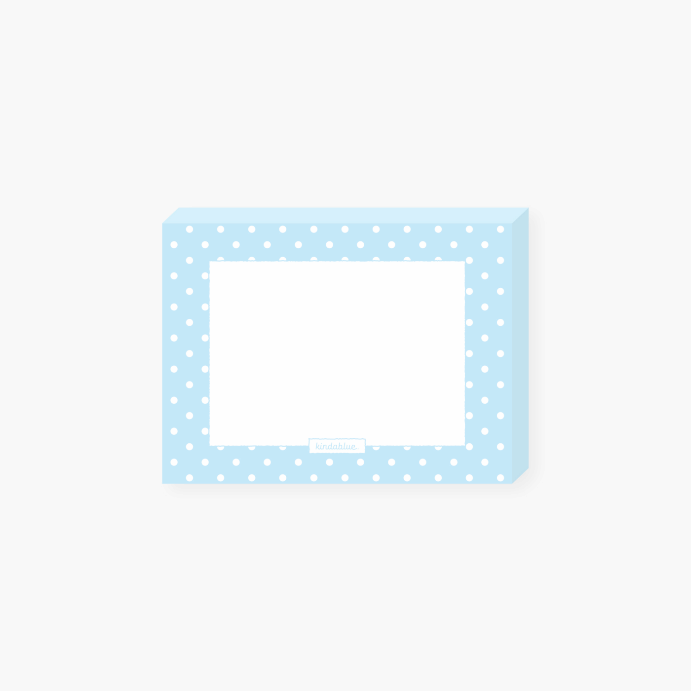 Polka dot memopad