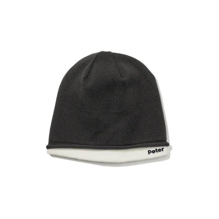 PETER LAYERED BEANIE - GRAY