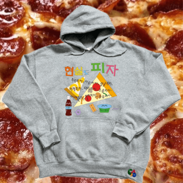 현실도피자 후드티샤스