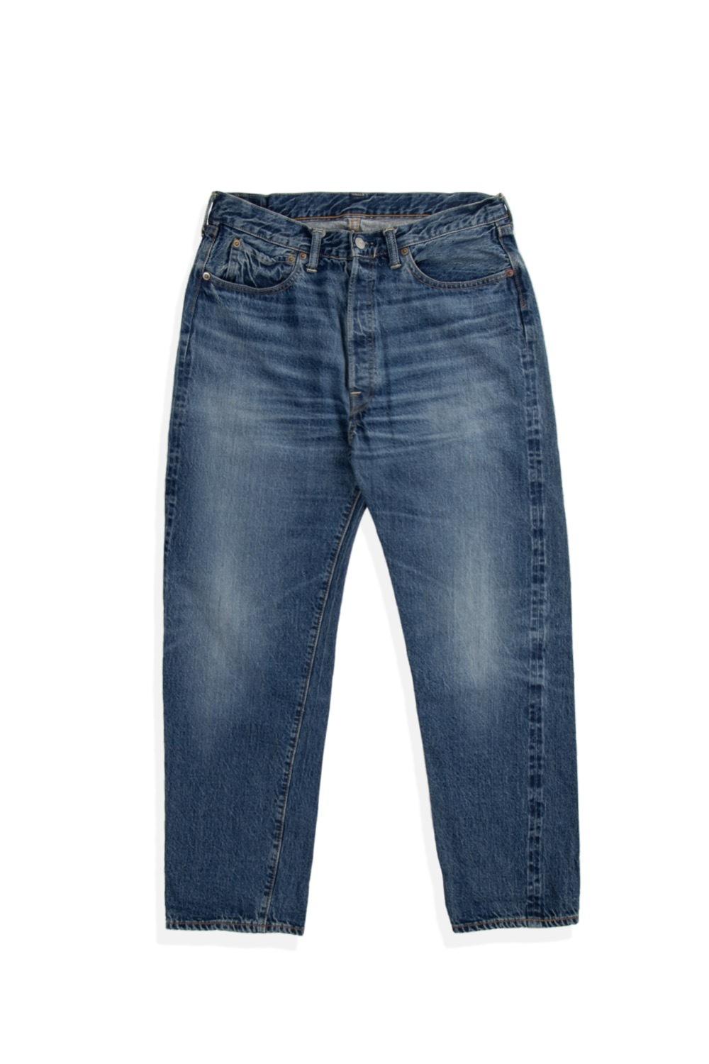 [EXCLUSIVE][LENGTH31] LOT 2ND-HAND 1101 USED WASH MEDIUM INDIGO