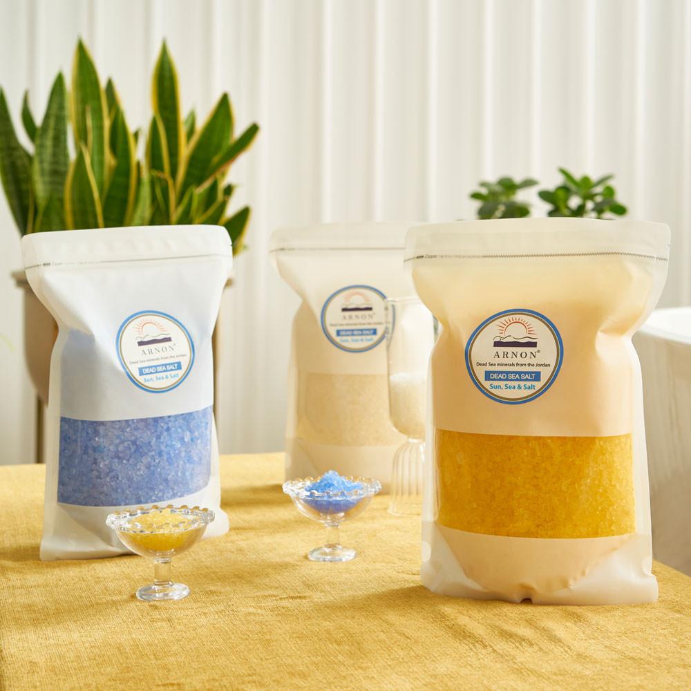 아르논 사해소금 입욕제 1.5kg 바스솔트 배스솔트 반신욕 목욕 아로마 족욕제
