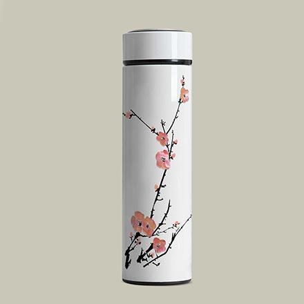 자개 텀블러(매화 흰색)