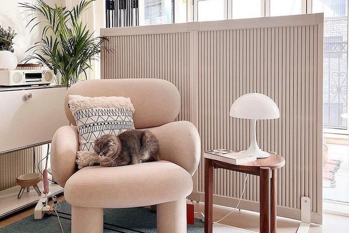 파티션 템바보드 1P 싱글 인테리어 공간분리가벽