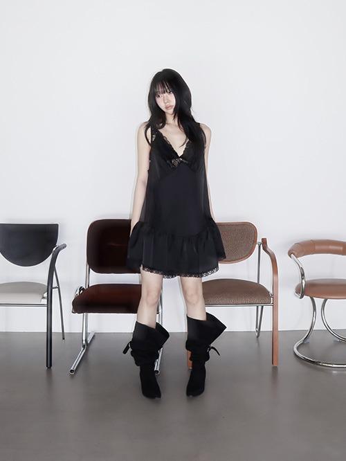 클라따 satin slip ops, 2color