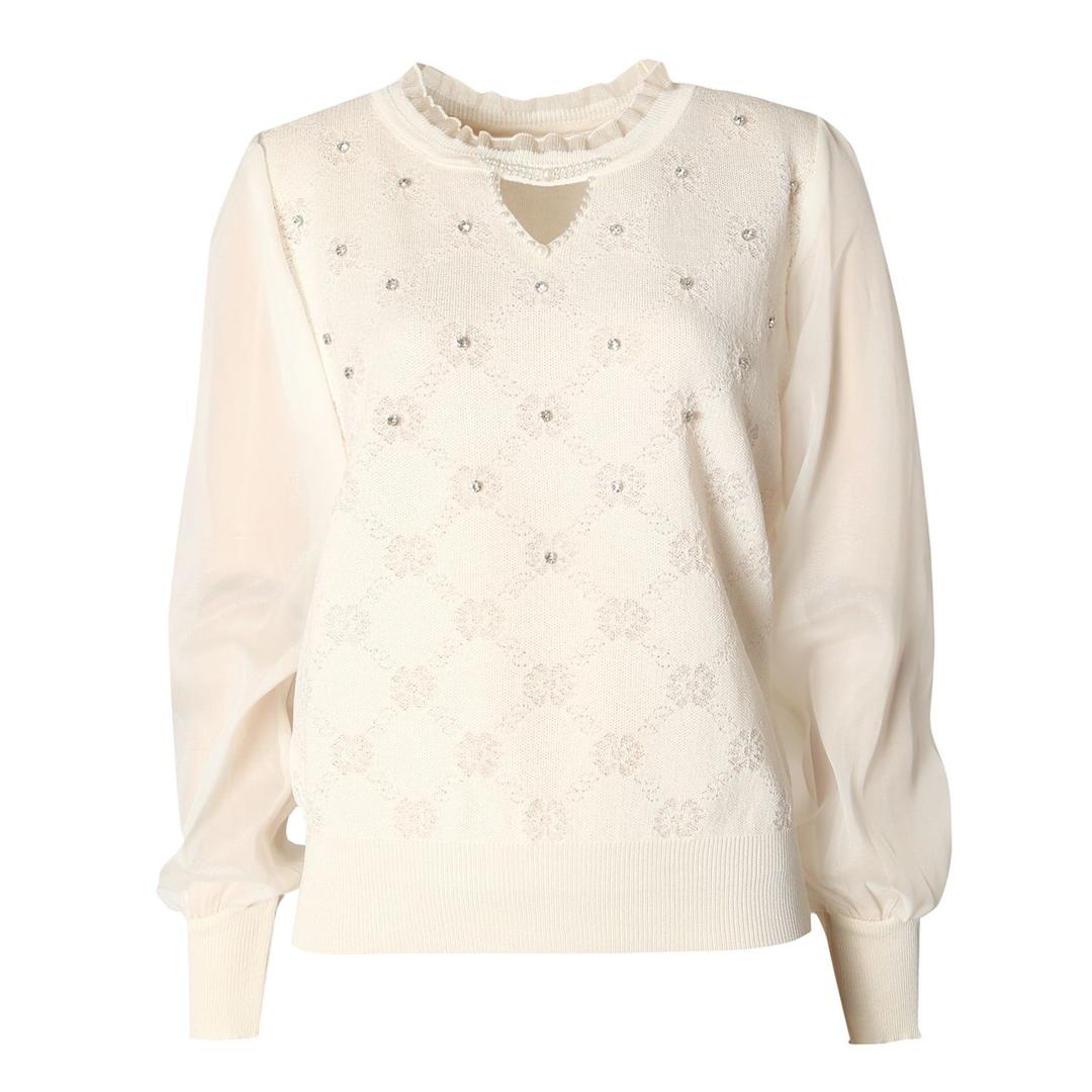 큐빅 포인트 니트티(MM04KN401FJY)