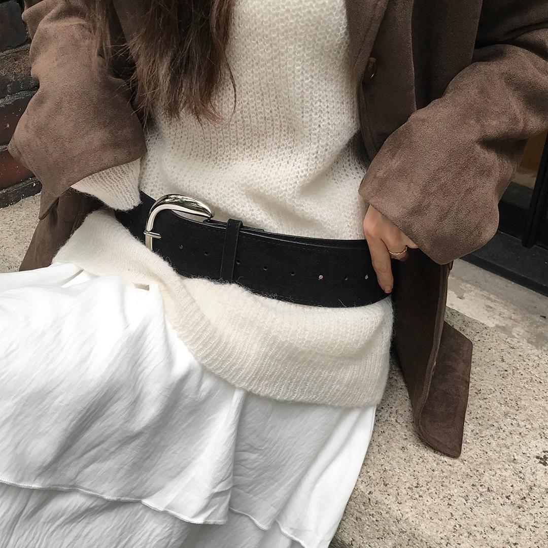 웜브리즈 스웨이드 벨트 - acc