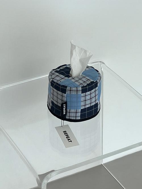 패치 휴지케이스 원형 (2colors)