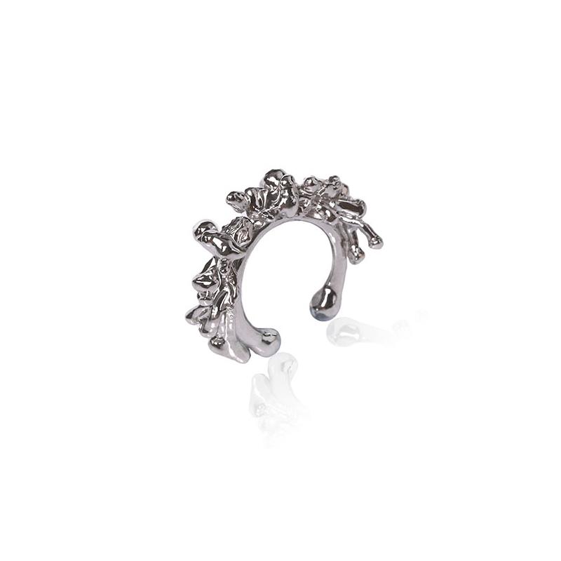 wild coral earcuff 와일드 산호 이어커프