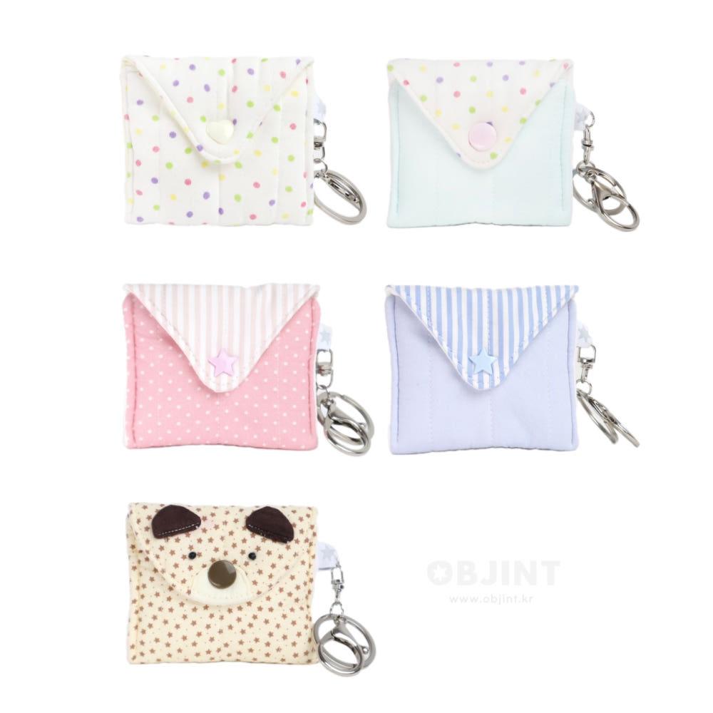 [오브진트] 미니 편지 키링 - 5color
