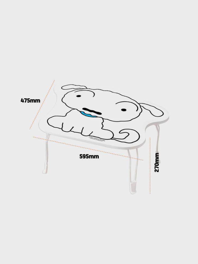 콜리 짱구는 못말려 흰둥이 테이블