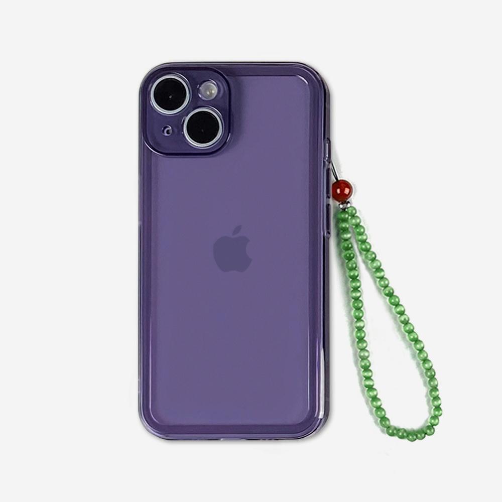 iPhone Jelly case (Purple)
