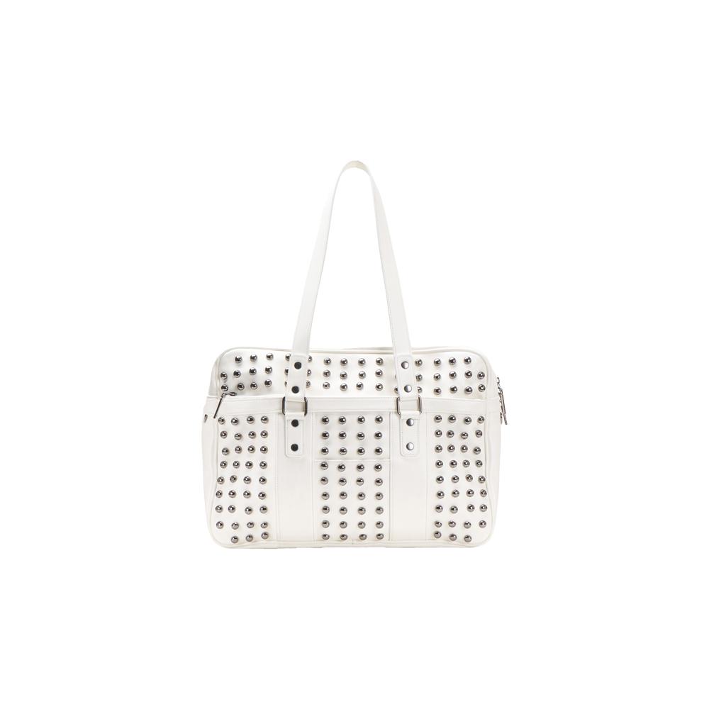 [BONNAE : 본네] Studded school bag (Ivory)