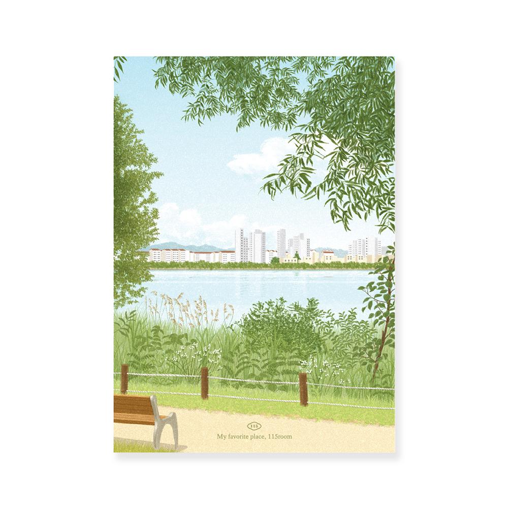 [115룸] 공원 산책 포스터_A3