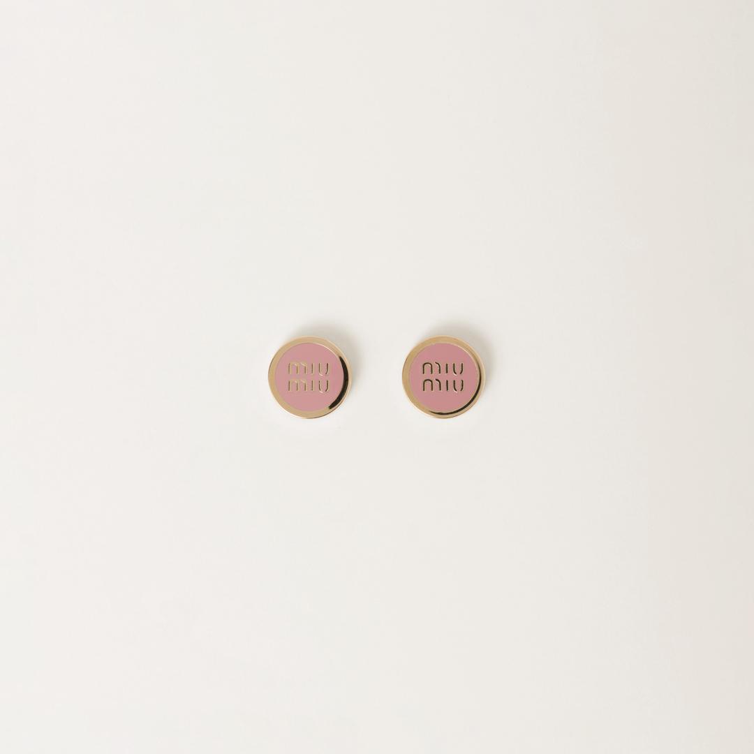 에나멜 메탈 귀걸이