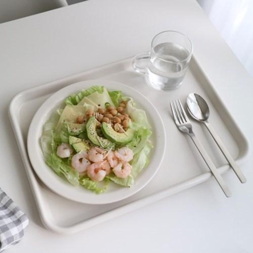 아이보리 카페트레이 (2size)