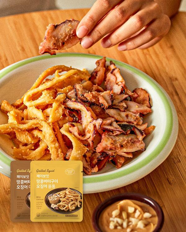 [페이보잇] 땅콩버터구이 오징어 2종